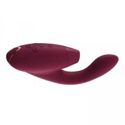 Womanizer Duo 2 - подвійний стимулятор для клітора та точки G (бордо), 20,3х3,2 см