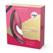 Інноваційний безконтактний стимулятор Womanizer Duo 2, Raspberry