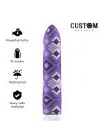 Мощная вибропуля Snake Purple Custom Bullets (Испания)