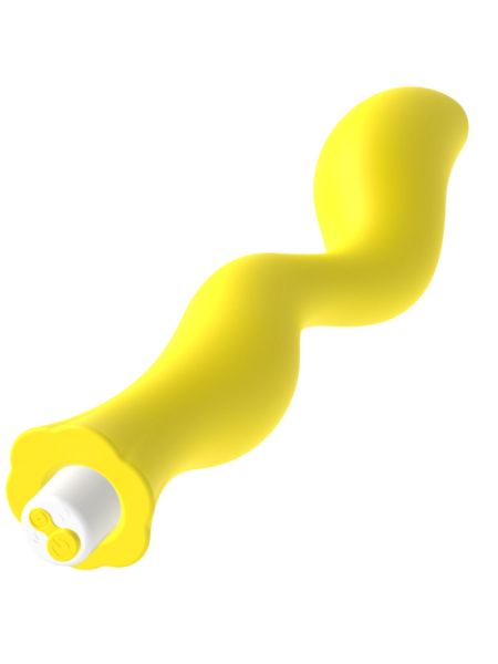 Вибратор для зоны G GAVYN цвет: желтый G-SPOT (Испания)
