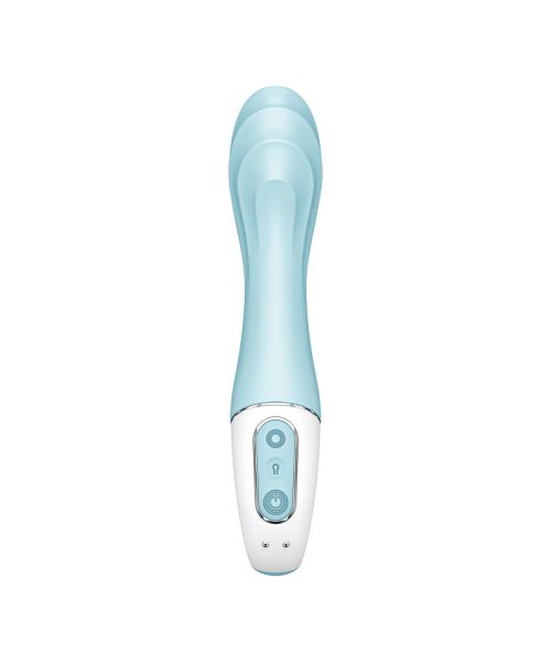 Смарт вибратор надувной Air Pump Vibrator 5 цвет: голубой Satisfyer (Германия)