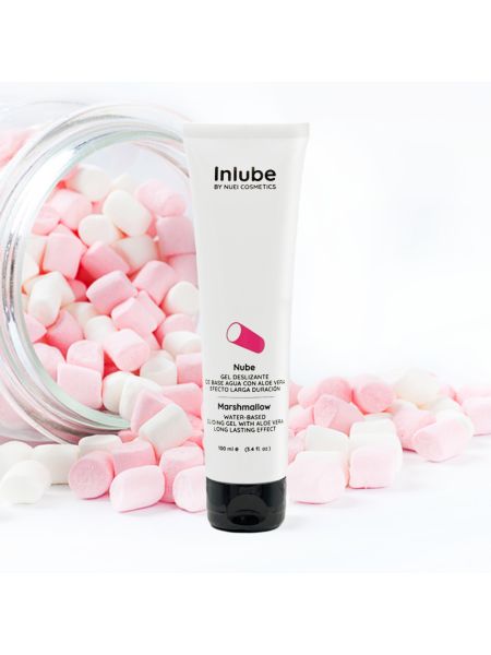 Съедобный лубрикант на водной основе вкус: маршмелоу INLUBE, 100 мл Nuei (Испания)