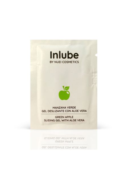 САШЕТ Съедобный лубрикант на водной основе вкус: зеленое яблоко INLUBE, 5 мл Nuei (Испания) САШЕТ Съедобный лубрикант на водной основе вкус: зеленое яблоко INLUBE, 5 мл Nuei (Испания)