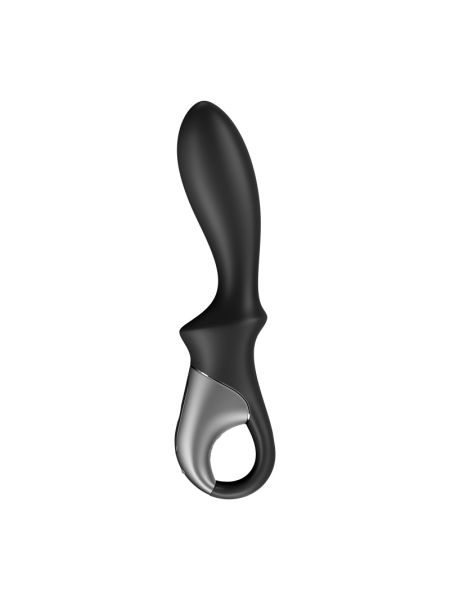 Анальный смарт вибратор с подогревом Heat Climax цвет: черный Satisfyer (Германия)