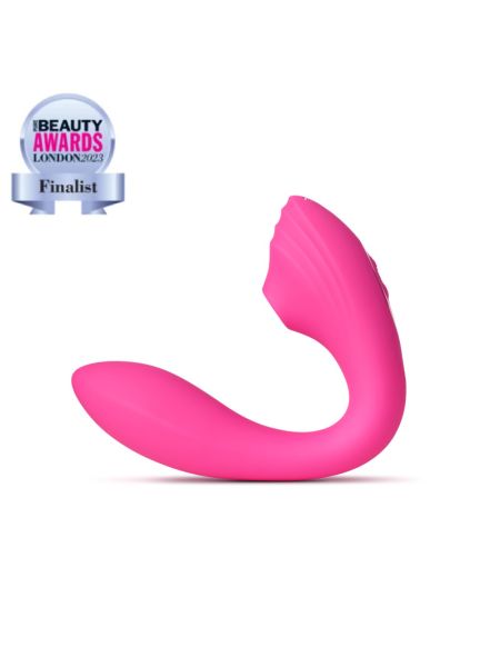 Вакуумный вибратор  Pearl Vibe 2 в 1,  цвет: розовый  So Divine (Великобритания)