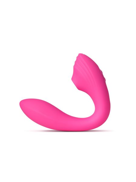 Вакуумный вибратор  Pearl Vibe 2 в 1,  цвет: розовый  So Divine (Великобритания)