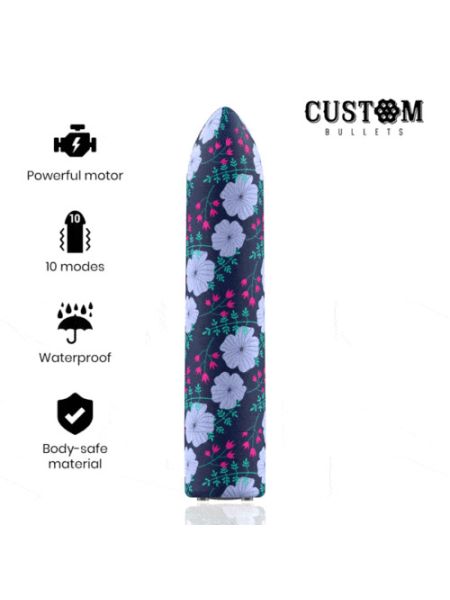 Мощная вибропуля Spring Custom Bullets (Испания)