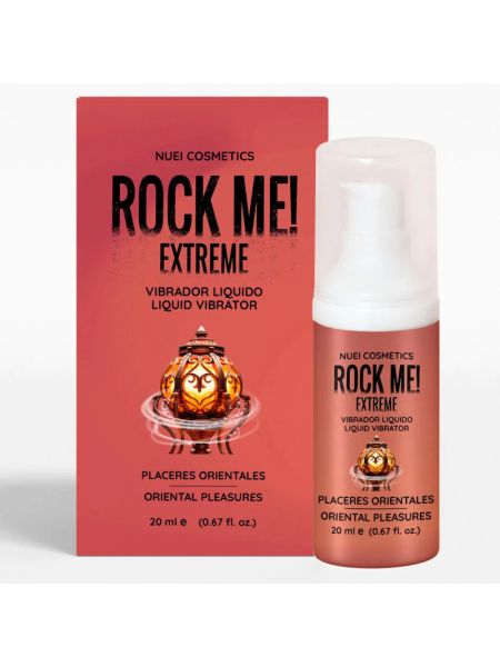 Жидкий вибратор высокая интенсивность вкус: восточные пряности ROCK ME!, 20 мл Nuei (Испания)