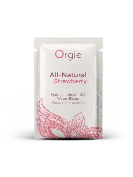 Лубрикант на водной основе со вкусом клубники All Natural Strawberry, 150 мл Orgie (Бразилия-Португалия)