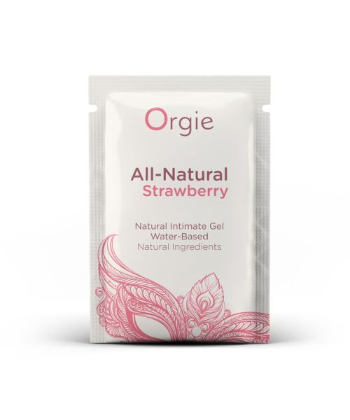 Лубрикант на водной основе со вкусом клубники All Natural Strawberry, 150 мл Orgie (Бразилия-Португалия)