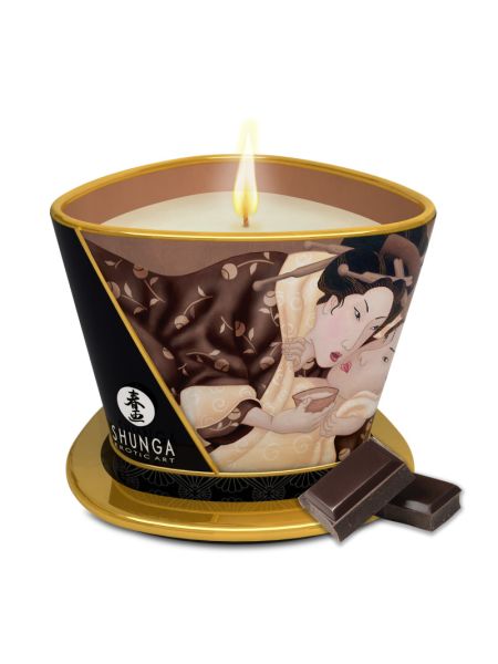 Массажная свеча Intoxicating Chocolate Аромат: Шоколад  SHUNGA (Канада)