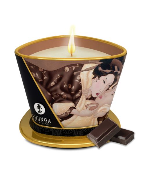Массажная свеча Intoxicating Chocolate Аромат: Шоколад  SHUNGA (Канада)