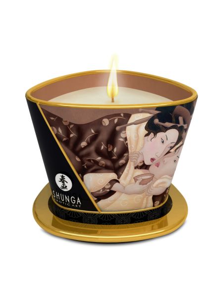 Массажная свеча Intoxicating Chocolate Аромат: Шоколад  SHUNGA (Канада)