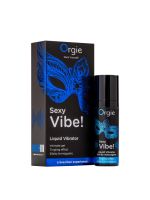 Жидкий вибратор SEXY VIBE, 15 мл Интенсивность вибрации: средняя для чувствительных Orgie (Бразилия-Португалия)