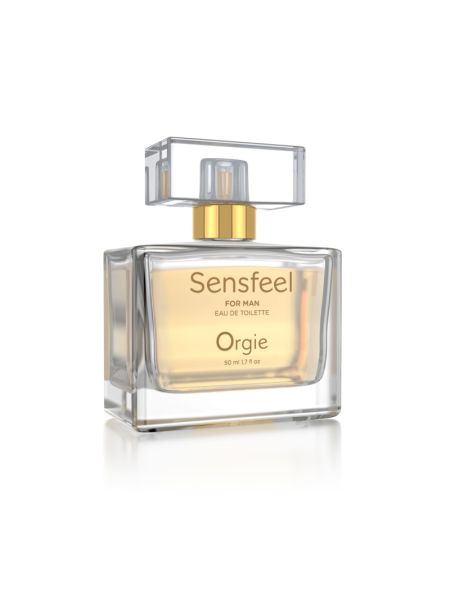 Мужская туалетная вода SENSFEEL + афродизиак, 50 мл эффективная феромон-технология Orgie (Бразилия-Португалия)