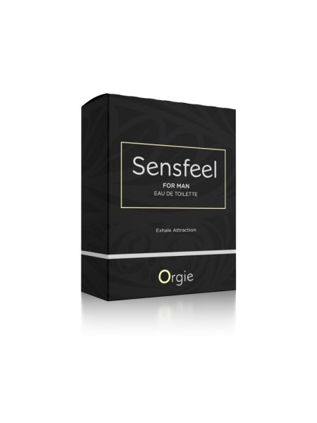 Мужская туалетная вода SENSFEEL + афродизиак, 50 мл эффективная феромон-технология Orgie (Бразилия-Португалия)