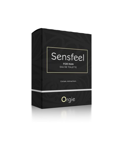 Мужская туалетная вода SENSFEEL + афродизиак, 50 мл эффективная феромон-технология Orgie (Бразилия-Португалия)
