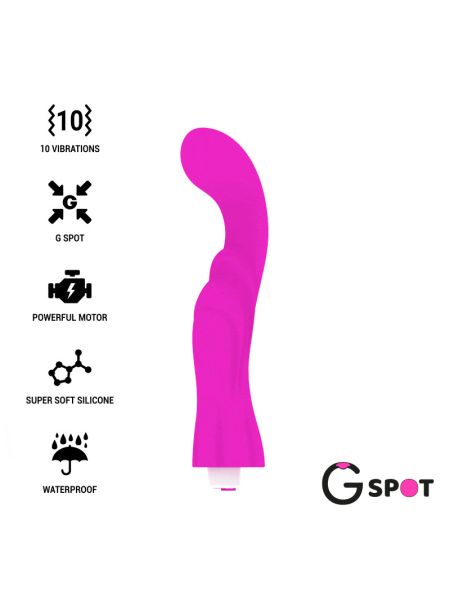 Вибратор для зоны G GREGORY, цвет: фиолетовый G-SPOT (Испания)