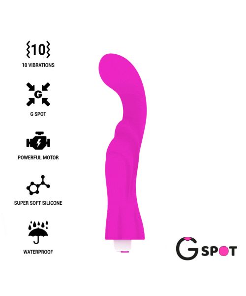 Вибратор для зоны G GREGORY, цвет: фиолетовый G-SPOT (Испания)