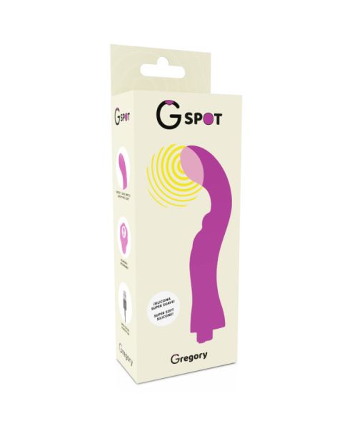 Вибратор для зоны G GREGORY, цвет: фиолетовый G-SPOT (Испания)
