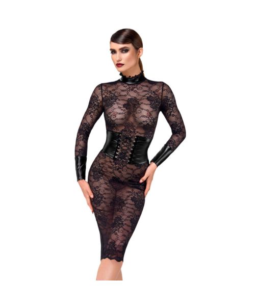 Сукня Noir Handmade F375 Noirelle Lace Corset Midi dress XS