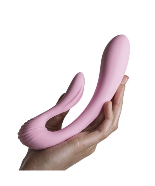 Вібратор Adrien Lastic G-wave вагінально-кліторальний, 2 мотори, універсальний
