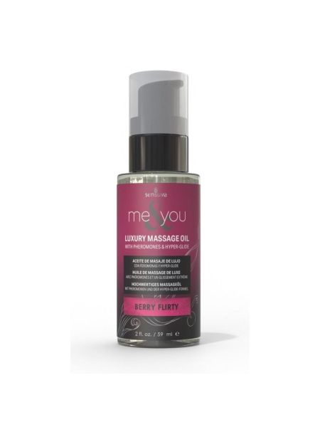 Масажна олія Sensuva Me&You - Berry Flirty (Wild Berries) 59 мл