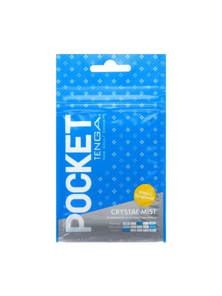 Мастурбатор TENGA Pocket Crystal Mist