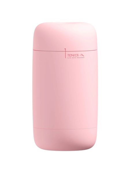 Мастурбатор TENGA PUFFY Strawberry Pink, ультрам’який матеріал, багаторазовий, наскрізний