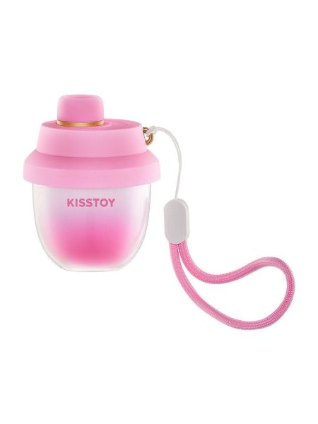 Вакуумний стимулятор-брелок KISSTOY Kiss Pods, 5 рівнів інтенсивності + Turbo-режим, 2 насадки