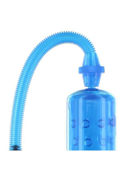 Вакуумна помпа XLsucker Penis Pump Blue для члена довжиною до 18см, діаметр до 4 см