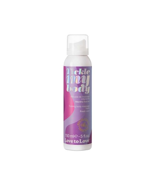 Масажна піна Love To Love TICKLE MY BODY Fresh Mint (150 мл) зволожувальна