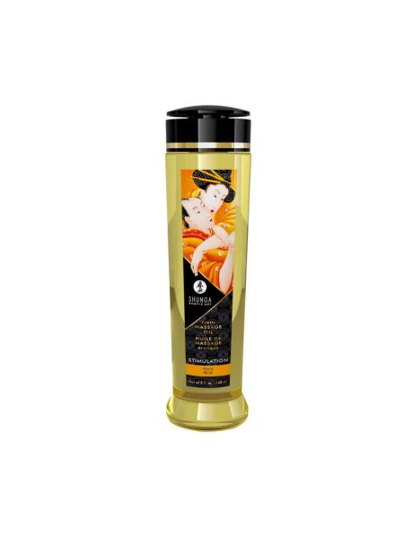 Масажна олія Shunga Stimulation – Peach (240 мл) натуральна зволожувальна Масажна олія Shunga Stimulation – Peach (240 мл) натуральна зволожувальна