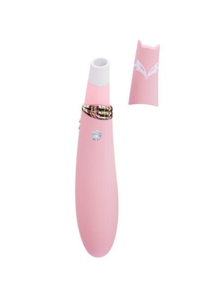 Вакуумний стимулятор з вібрацією CuteVibe Foxy Pink