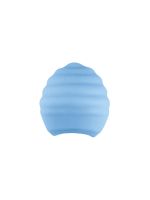 Мастурбатор-яйце Wooomy Wigggler Mini Masturbator, дуже ніжний, пробник лубриканту Amorean 1 мл