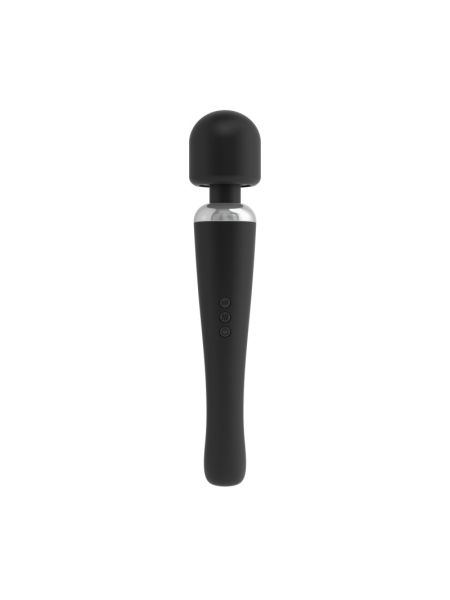 Потужний вібромасажер Dorcel Megawand Black перезаряджуваний, 160 режимів