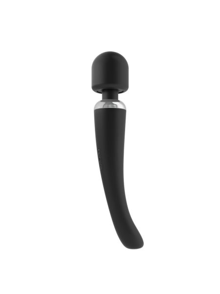Потужний вібромасажер Dorcel Megawand Black перезаряджуваний, 160 режимів
