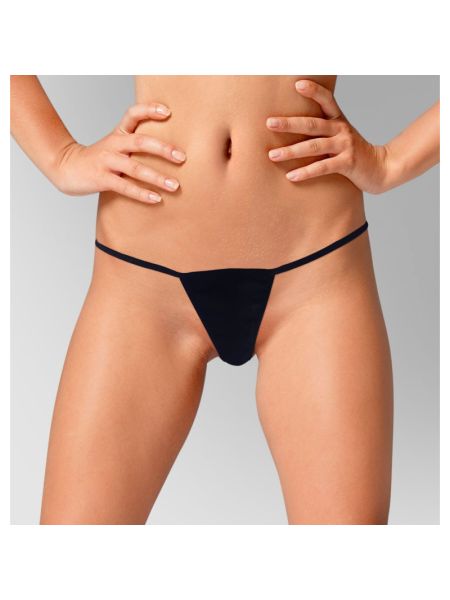 Жіночі трусики  XS-2XL  з силіконовою анальною пробкою Art Sex - Sexy Panties plug size M Black