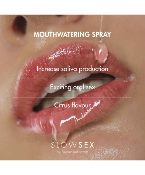 Спрей для посилення слиновиділення Bijoux Indiscrets Slow Sex Mouthwatering spray