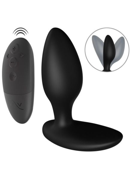 Анальна смарт-вібропробка We-Vibe Ditto+ Satin Black з пультом ДК