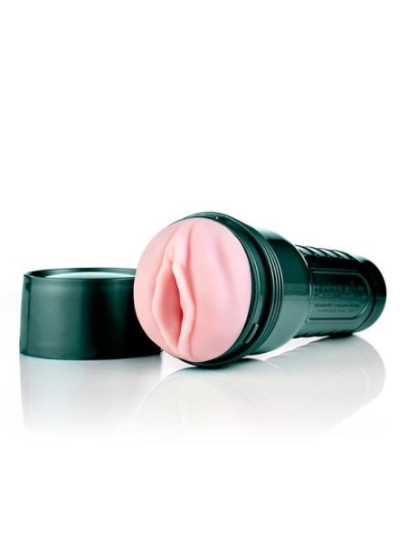 Мастурбатор з вібрацією Fleshlight Vibro Pink Lady Touch, три віброкулі, стимулювальний рельєф