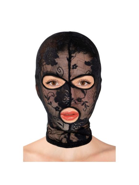 Капюшон для БДСМ Fetish Tentation Patterned fishnet hood