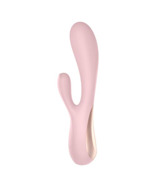 Смарт вібратор-кролик Satisfyer Mono Flex Mauve, 2 мотори, керування через інтернет