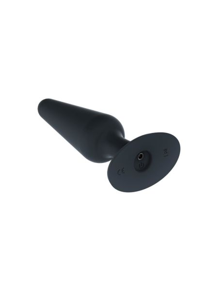 Анальна пробка з вібрацією Dorcel Best Vibe Plug M, макс. діаметр 4,1см, soft-touch силікон
