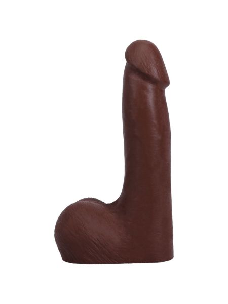 Фалоімітатор Doc Johnson The Realistic Cock ULTRASKYN - 7 Inch with Balls Chocolate