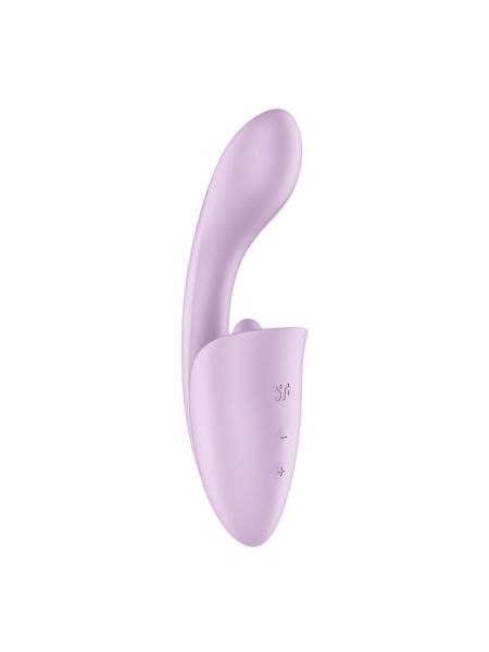 Вагінально-кліторальний вібратор Satisfyer Tongue Expert з язичком