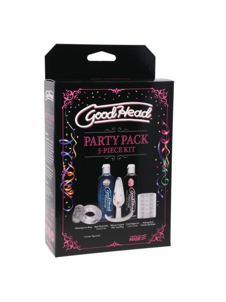 Набір Doc Johnson GoodHead - Party Pack - 5 Piece Kit