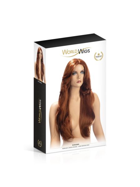 Перука World Wigs RIHANA LONG REDHEAD