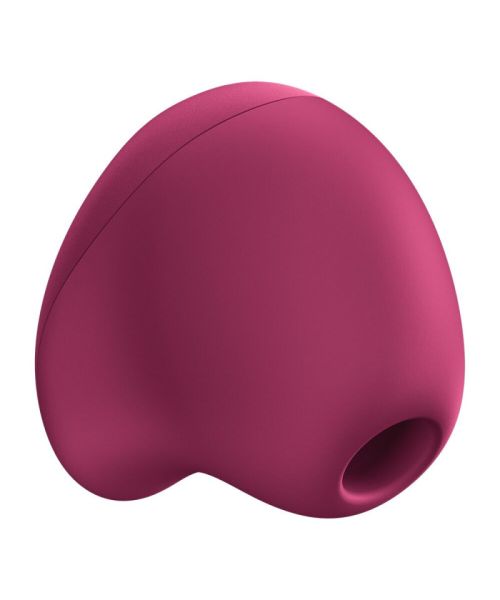 Вакуумний стимулятор Fun Factory MEA Wine Red, унікальні режими, функція посторгазм