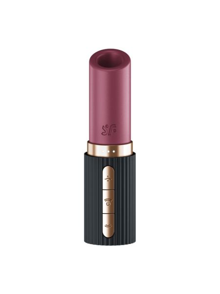 Вакуумний стимулятор Satisfyer Deep Kiss, магнітна технологія 3D Air Pulse, 30 режимів, кришечка